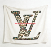 Luxury LV Colorful Pattern Flannel Throw Blanket 253